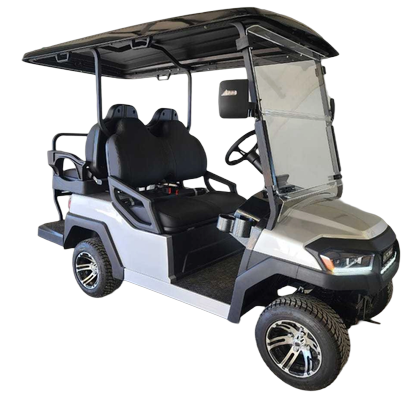 DG-4 - Spacious 4 seater golf and estate cart that moves guests or residents comfortably around larger sites.